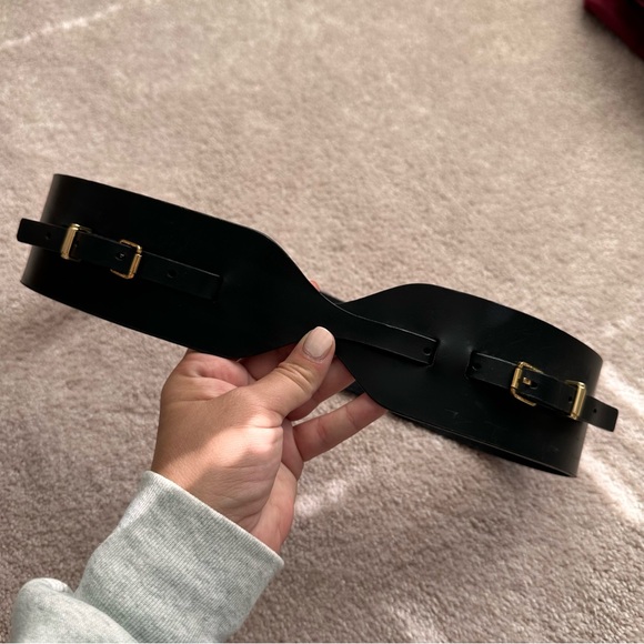 Tori Burch Leather and Elastic Belt - Picture 1 of 5